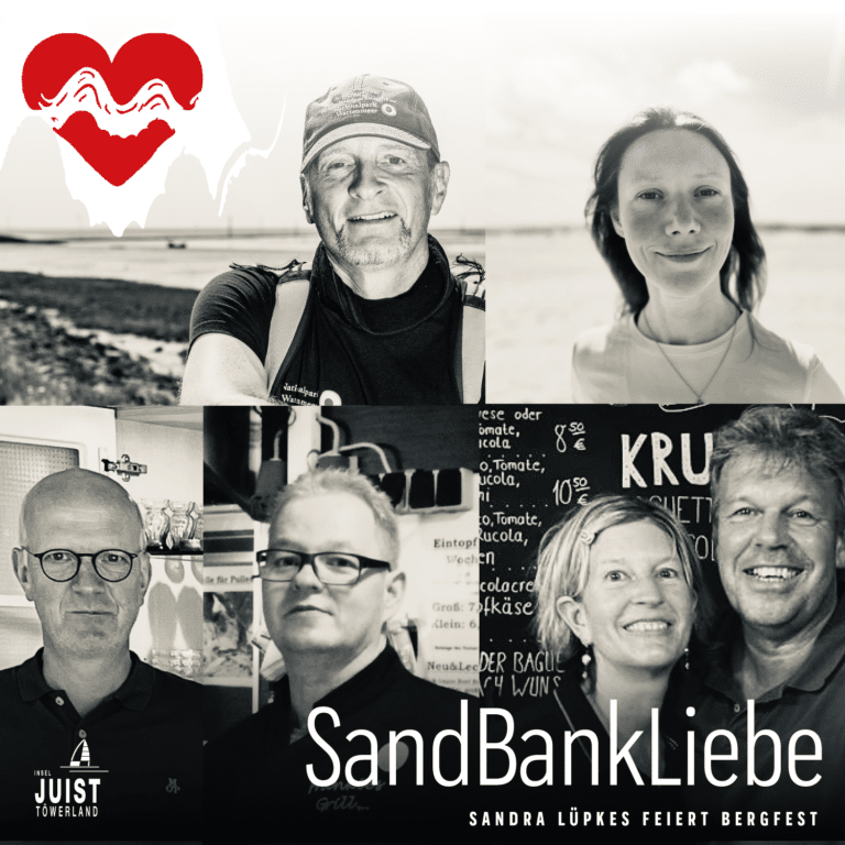 Bergfest auf der Sandbank – Sandra Lüpkes Hommage an die Inselmenschen