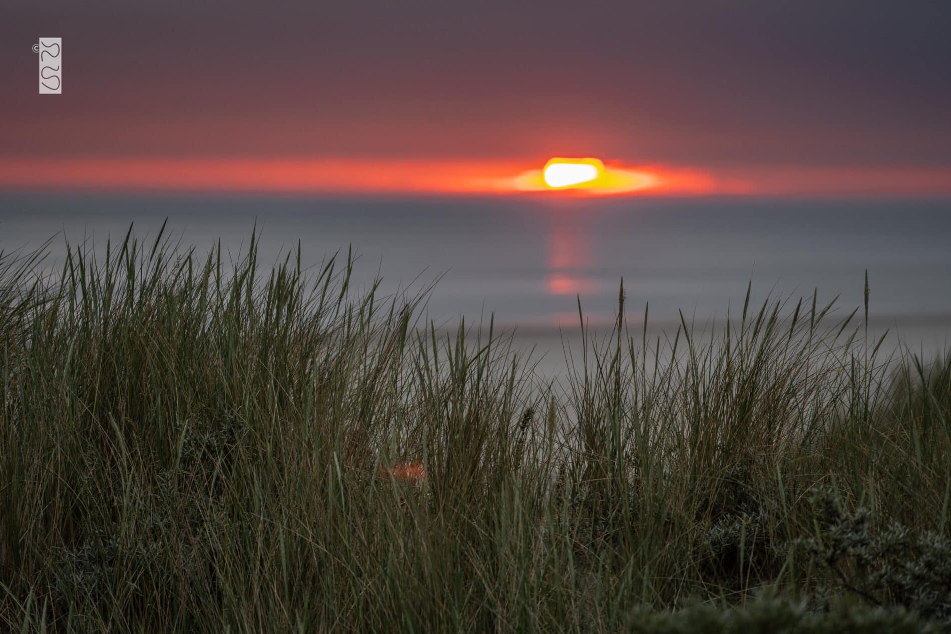 Sonnenuntergang am Strand auf Juist - Goldene Stunde