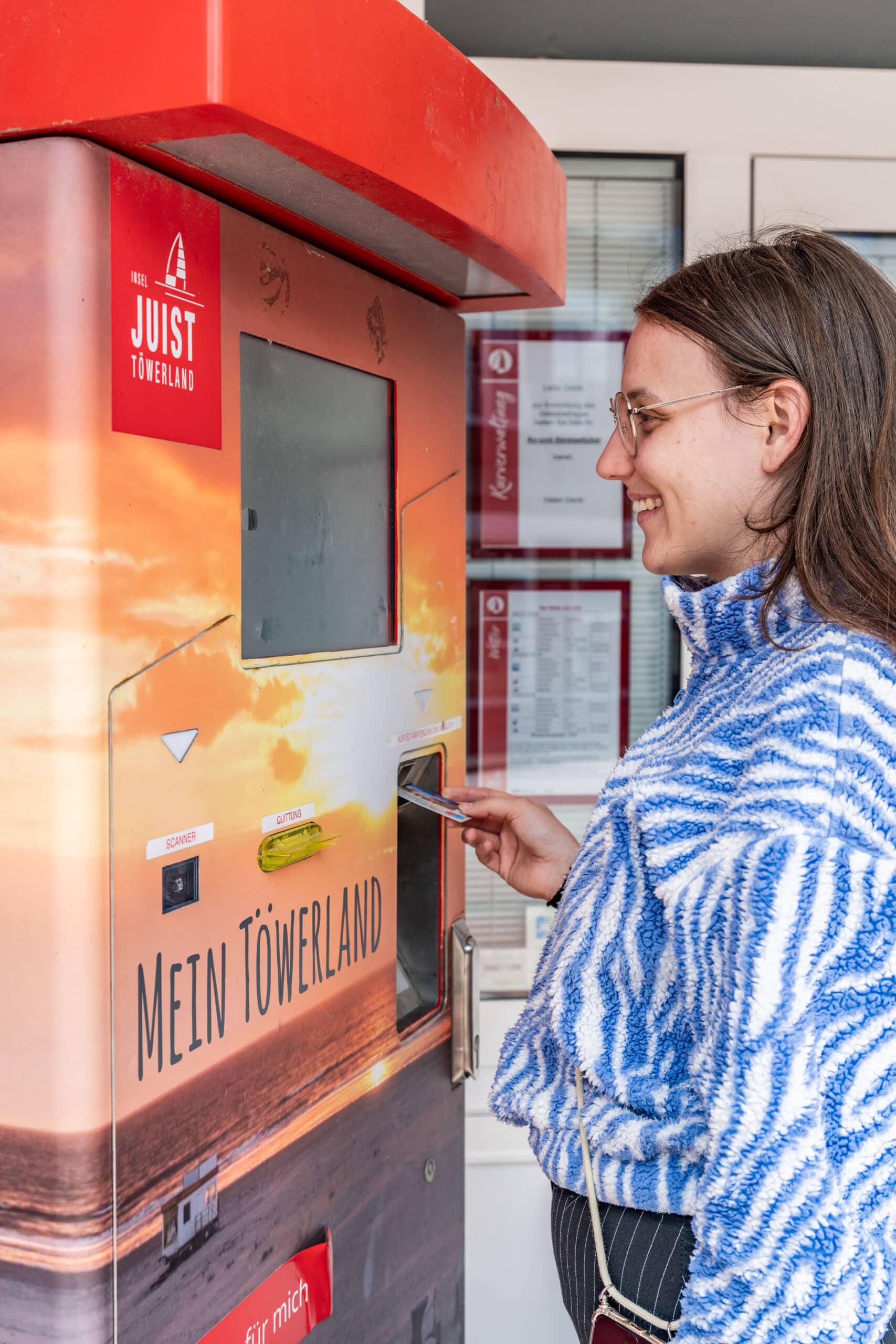 Tourist Information auf Juist 